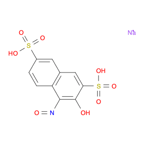 2,7-Naphthalenedisulfonic acid, 3-hydroxy-4-nitroso-, disodium salt