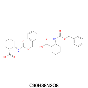 Cyclohexanecarboxylic acid, 2-[[(phenylmethoxy)carbonyl]amino]-,(1R,2S)-rel-