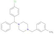 Piperazine,1-[(4-chlorophenyl)phenylmethyl]-4-[(3-methylphenyl)methyl]-