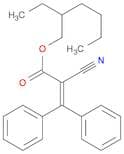2-Propenoic acid, 2-cyano-3,3-diphenyl-, 2-ethylhexyl ester
