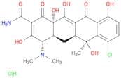 2-Naphthacenecarboxamide,7-chloro-4-(dimethylamino)-1,4,4a,5,5a,6,11,12a-octahydro-3,6,10,12,12a-p…