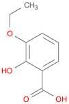 Benzoic acid, 3-ethoxy-2-hydroxy-
