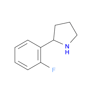 2-(2-fluorophenyl)pyrrolidine