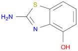 4-Benzothiazolol, 2-amino-