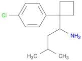 Cyclobutanemethanamine, 1-(4-chlorophenyl)-a-(2-methylpropyl)-