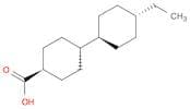 [1,1'-Bicyclohexyl]-4-carboxylic acid, 4'-ethyl-, (trans,trans)-