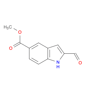 1H-Indole-5-carboxylic acid, 2-formyl-, methyl ester