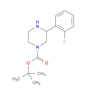 tert-Butyl 3-(2-fluorophenyl)piperazine-1-carboxylate