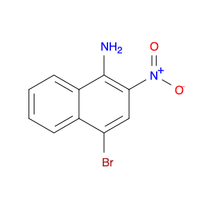 1-Naphthalenamine, 4-bromo-2-nitro-