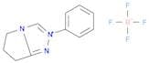 5H-Pyrrolo[2,1-c]-1,2,4-triazolium, 6,7-dihydro-2-phenyl-,tetrafluoroborate(1-)