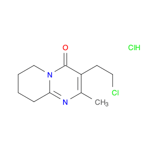 4H-Pyrido[1,2-a]pyrimidin-4-one,3-(2-chloroethyl)-6,7,8,9-tetrahydro-2-methyl-, monohydrochloride