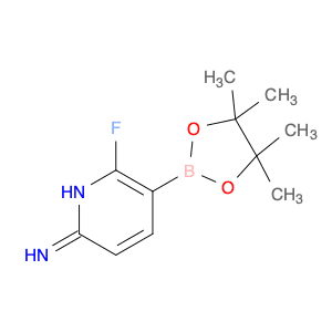 6-fluoro-5-(4,4,5,5-tetramethyl-1,3,2-dioxaborolan-2-yl)pyridin-2-amine
