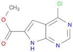 methyl 4-chloro-7H-pyrrolo[2,3-d]pyrimidine-6-carboxylate