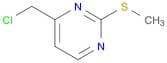 4-(Chloromethyl)-2-(methylthio)pyrimidine