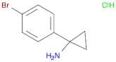 1-(4-bromophenyl)cyclopropan-1-amine hydrochloride