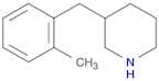 3-[(2-methylphenyl)methyl]piperidine