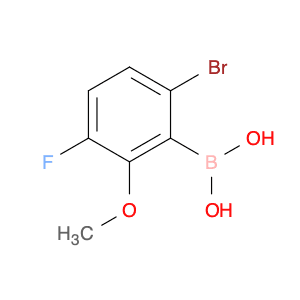 (6-bromo-3-fluoro-2-methoxyphenyl)boronic acid