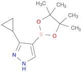 3-cyclopropyl-4-(tetramethyl-1,3,2-dioxaborolan-2-yl)-1H-pyrazole