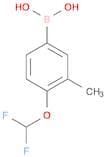 [4-(difluoromethoxy)-3-methylphenyl]boronic acid