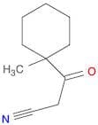 3-(1-methylcyclohexyl)-3-oxopropanenitrile