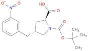 (2S,4R)-1-(tert-Butoxycarbonyl)-4-(3-nitrobenzyl)pyrrolidine-2-carboxylic acid