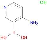 (4-amino-3-pyridinyl)boronic acid hydrochloride