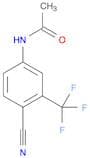 Acetamide, N-[4-cyano-3-(trifluoromethyl)phenyl]-