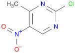Pyrimidine, 2-chloro-4-methyl-5-nitro-