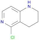 5-chloro-1,2,3,4-tetrahydro-1,6-naphthyridine