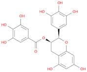 Benzoic acid, 3,4,5-trihydroxy-,(2R,3R)-3,4-dihydro-5,7-dihydroxy-2-(3,4,5-trihydroxyphenyl)-2H-1-…