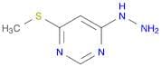 4-Hydrazinyl-6-(methylthio)pyrimidine