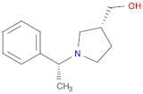 3-Pyrrolidinemethanol, 1-(1-phenylethyl)-, [R-(R*,R*)]-