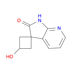 3-hydroxy-1',2'-dihydrospiro[cyclobutane-1,3'-pyrrolo[2,3-b]pyridine]-2'-one