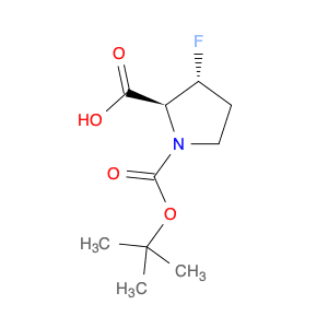 (2S,3R)-1-(tert-Butoxycarbonyl)-3-fluoropyrrolidine-2-carboxylic acid