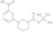 3-{1-[(tert-butoxy)carbonyl]piperidin-3-yl}benzoic acid