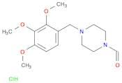 4-(2,3,4-Trimethoxybenzyl)-1-piperazine-carboxaldehyde hydrochloride