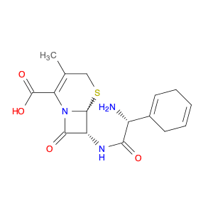 5-Thia-1-azabicyclo[4.2.0]oct-2-ene-2-carboxylic acid,7-[[(2R)-amino-1,4-cyclohexadien-1-ylacetyl]…