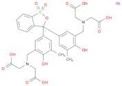 Glycine,N,N'-[(1,1-dioxido-3H-2,1-benzoxathiol-3-ylidene)bis[(6-hydroxy-5-methyl-3,1-phenylene)met…