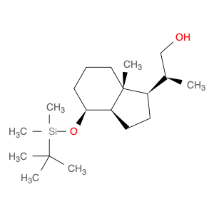 1H-Indene-1-ethanol,4-[[(1,1-dimethylethyl)dimethylsilyl]oxy]octahydro-b,7a-dimethyl-,(bS,1R,3aR,4…