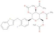 D-Glucitol, 1,5-anhydro-1-C-[3-(benzo[b]thien-2-ylmethyl)-4-fluorophenyl]-, 2,3,4,6-tetraacetate, …