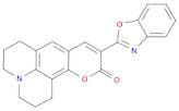 1H,5H,11H-[1]Benzopyrano[6,7,8-ij]quinolizin-11-one,10-(2-benzoxazolyl)-2,3,6,7-tetrahydro-