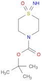 tert-butyl 1-imino-1-oxo-1(λ6)-thiomorpholine-4-carboxylate