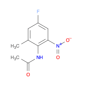 N-(4-Fluoro-2-methyl-6-nitrophenyl)acetamideE