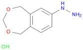 (1,5-Dihydrobenzo[e][1,3]dioxepin-7-yl)hydrazine hydrochloride