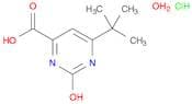 6-tert-Butyl-2-hydroxy-4-pyrimidinecarboxylic Acid