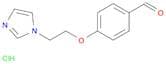 4-[2-(1H-imidazol-1-yl)ethoxy]benzaldehyde hydrochloride
