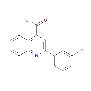 2-(3-Chlorophenyl)quinoline-4-carbonyl Chloride