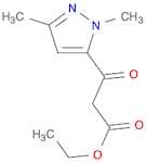 ethyl 3-(2,5-dimethylpyrazol-3-yl)-3-oxo-propanoate