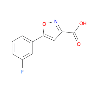 5-(3-Fluorophenyl)-3-isoxazolecarboxylic Acid