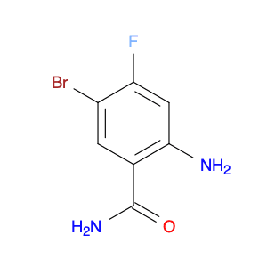 2-amino-5-bromo-4-fluorobenzamide